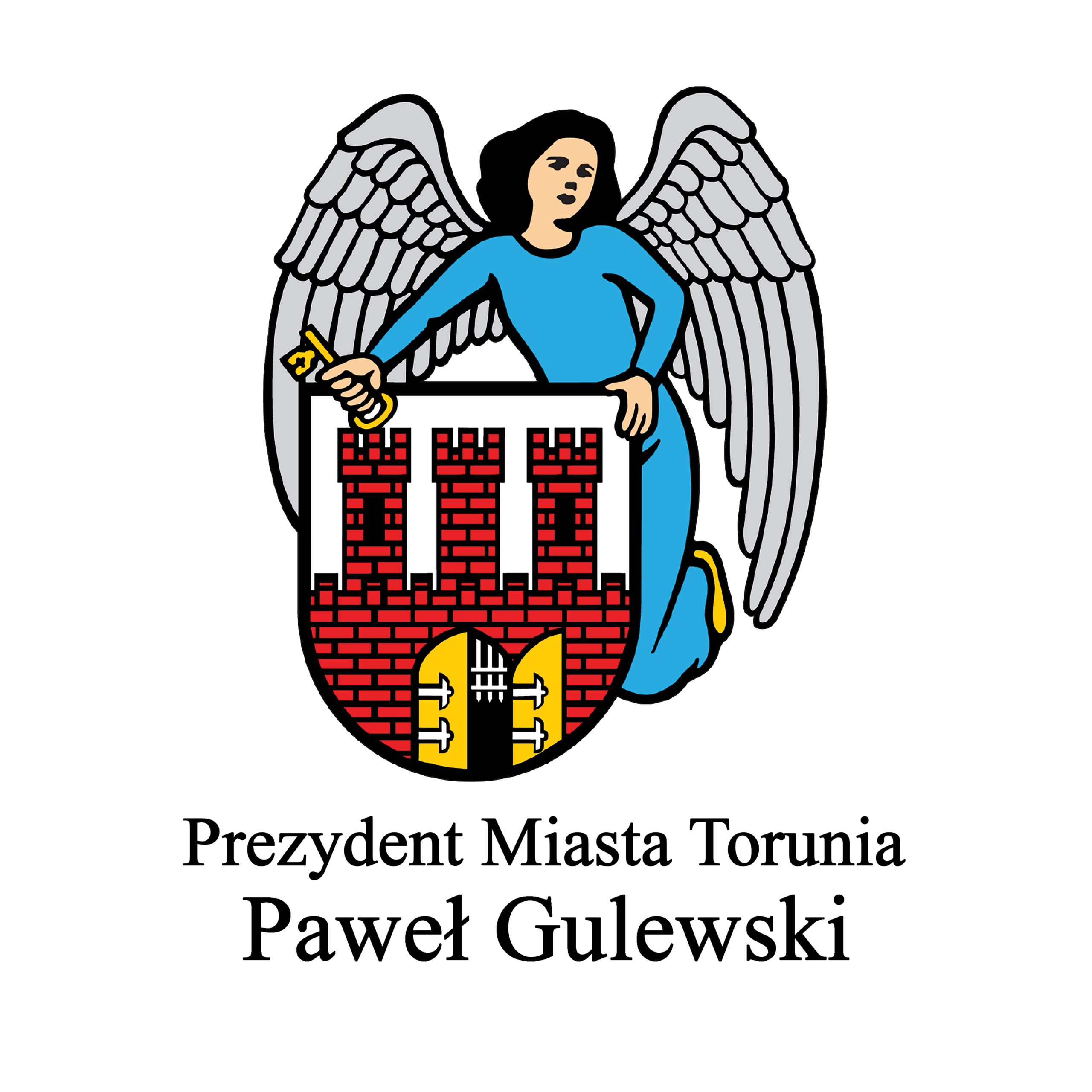 Herb Miasta Torunia — Prezydent Miasta Torunia Paweł Gulewski